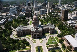 Row 4. Aerial photograph of the Capitol Complex